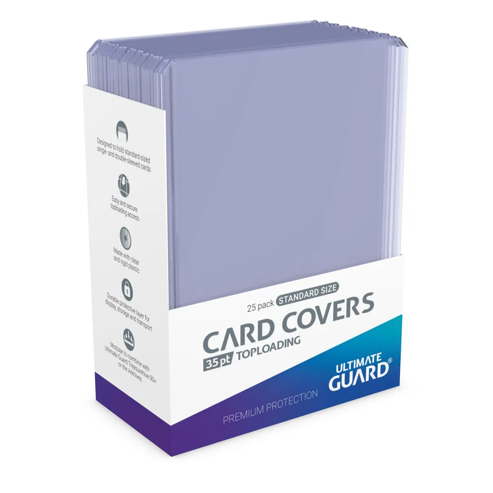 Ultimate Guard Card Covers Toploading 35 pt Clear 76 x 101 mm - 25 Unidades